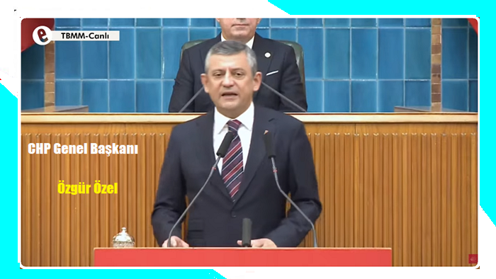 CHP Genel Başkanı Özgür Özel, TBMM grubunda